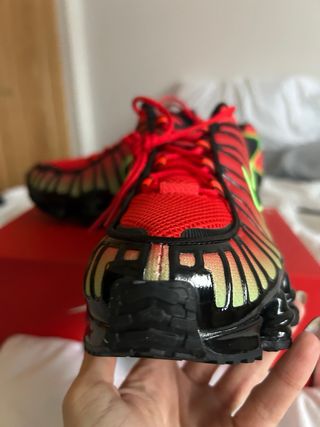 Nike Shox TL Rojo y Verde