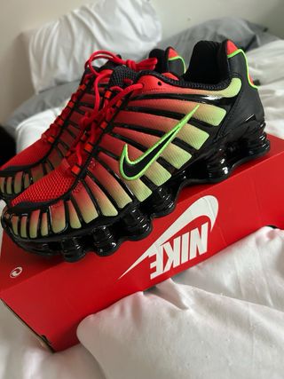 Nike Shox TL Rojo y Verde