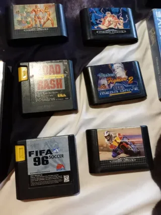 Giochi Sega Mega Drive (Mad Dash, Virtua Fighter 2)