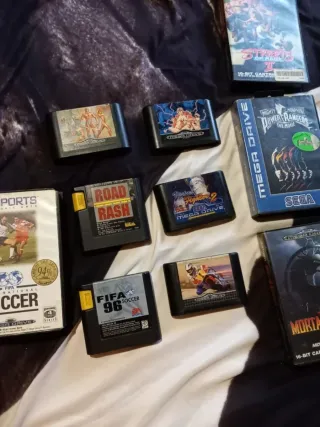 Giochi Sega Mega Drive (Mad Dash, Virtua Fighter 2)