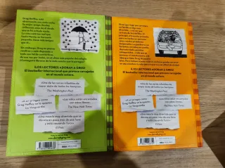 Lote libros El diario de Greg