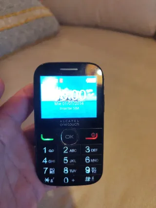 Telefono Mobile Alcatel ONETOUCH Nero