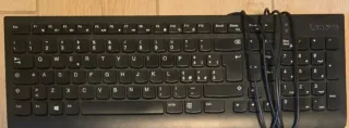 Tastiera USB Lenovo Nera