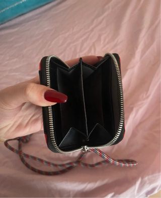 Monedero Tous Rojo y Negro