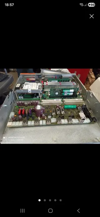 Ordenador NOVOLINE revisado y funcionando