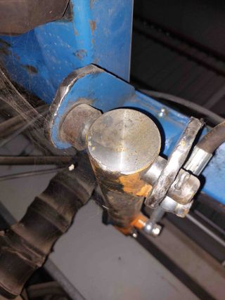 Vibrador para retro excavadora.