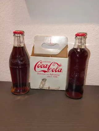 2 Coca Cola Bottiglie Sigillate Anniversario 2011