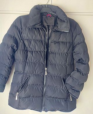 Cazadora Plumas Negra