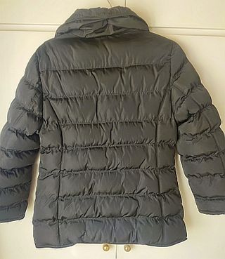 Cazadora Plumas Negra