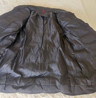 Cazadora Plumas Negra