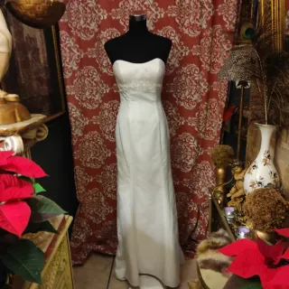 Vestido Novia Civil T38 Destino