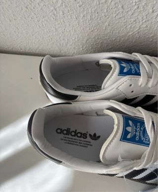 Adidas Samba Blancas  Unisex