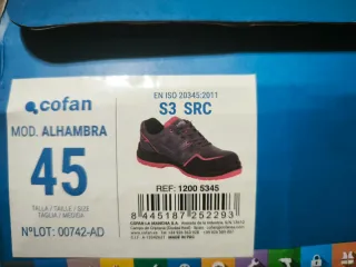 Zapato de trabajo Talla 45