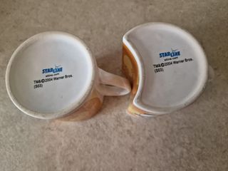 2 tazze warner bros tweety e gatto silvestro