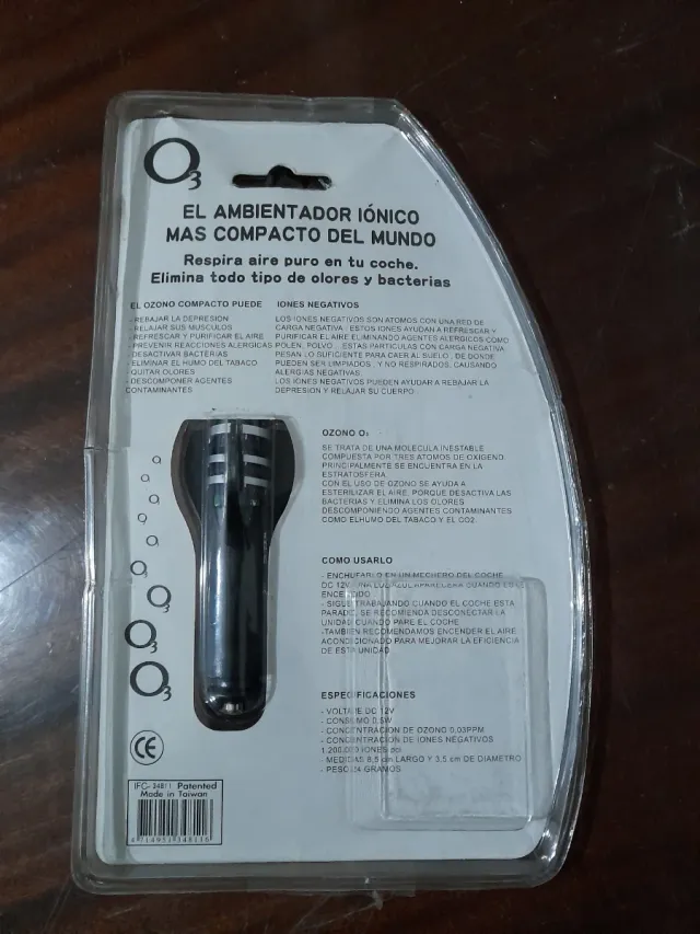 Purificatore d'aria per auto a ioni negativi