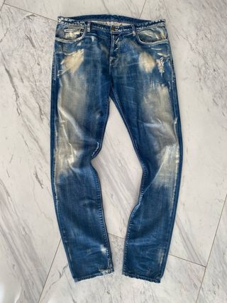 Vaqueros Patrizia Pepe Azules Desgastados