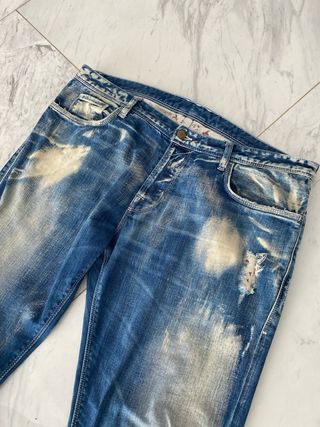 Vaqueros Patrizia Pepe Azules Desgastados