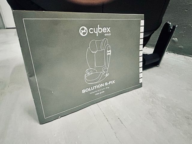 Silla coche Cybex Solution S-Fix