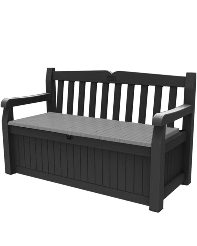 Keter Eden - Banco arcón Exterior, Baúl almacenaje