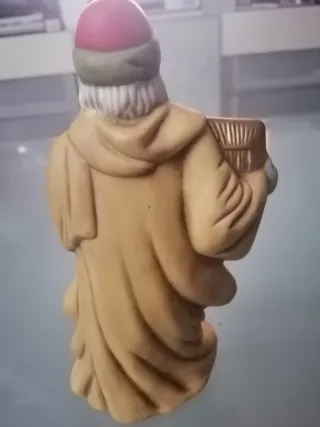 Figura Navidad Porcelana Rey Mago