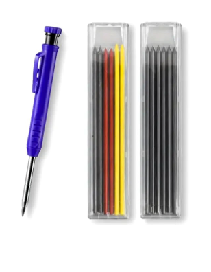 Escuadra aluminio PARKSIDE métrica+Lápiz carpinte.