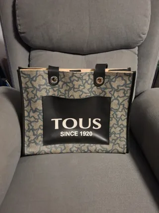 Bolso Tous Beige y Gris