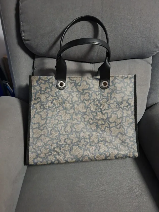 Bolso Tous Beige y Gris