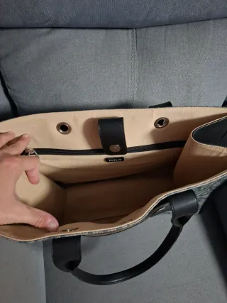 Bolso Tous Beige y Gris