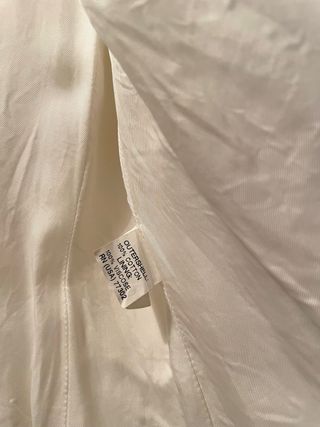 Chaqueta de Zara Blanca Mujer Talla M Nueva