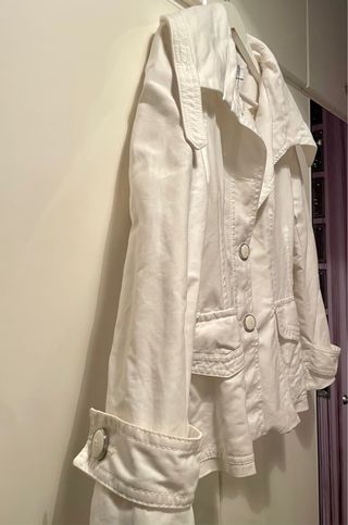 Chaqueta de Zara Blanca Mujer Talla M Nueva