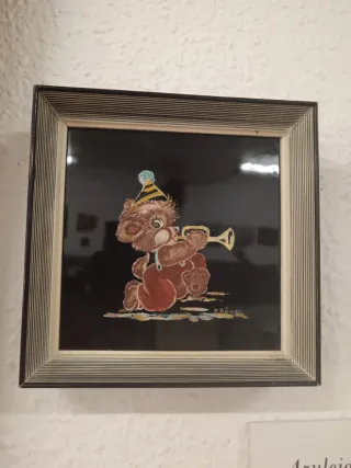 Azulejos pintados vintage infantiles