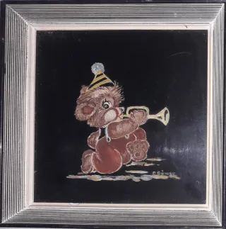 Azulejos pintados vintage infantiles