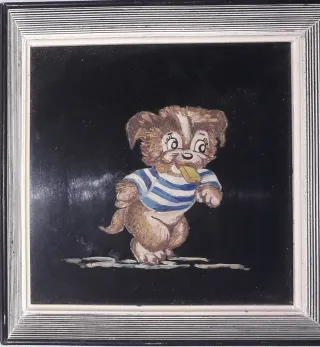 Azulejos pintados vintage infantiles