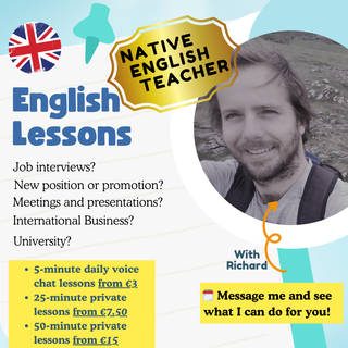 Clases de Inglés con Profesor Nativo