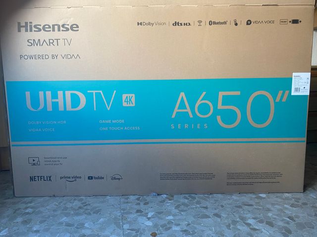 Smart TV 50 Negra