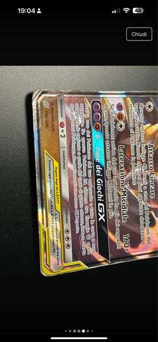 Lotto Carte Pokémon GX