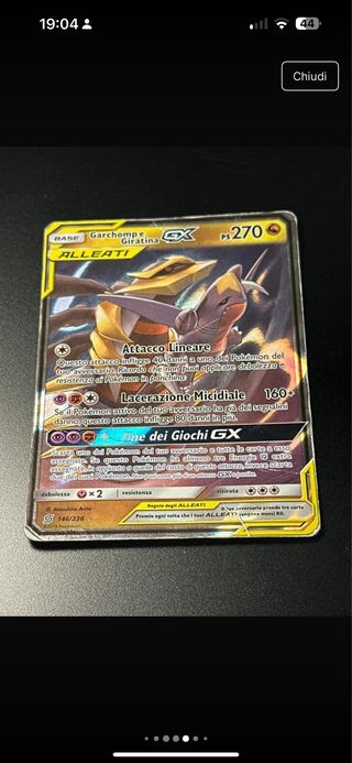 Lotto Carte Pokémon GX