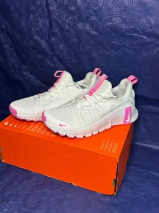 Nike Free Metcon 6 Donna Bianco Rosa