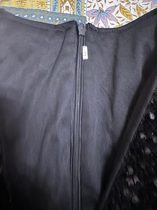 Vestito paillettes nero