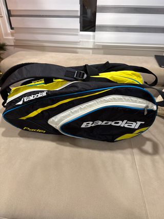 Paletero Babolat Padel Negro/Amarillo