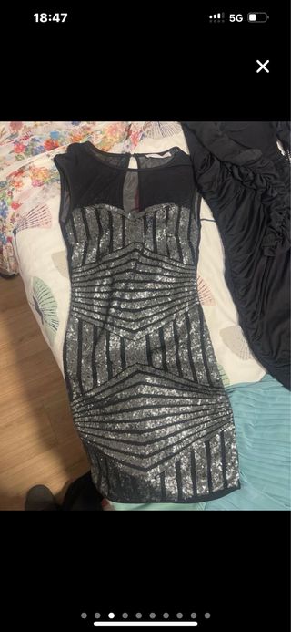 Vestido de fiesta lentejuelas