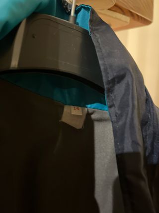 Chaqueta polar azul y turquesa Niños