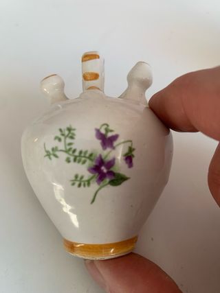 Lote 4 botijos cerámica vintage