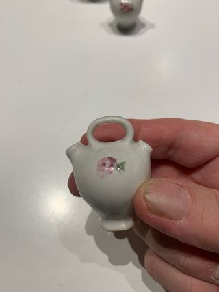 Lote 4 botijos cerámica vintage