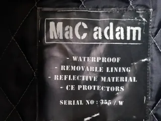 Chaqueta moto Mac Adam Talla 36