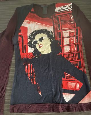 Camiseta Estampada Mujer
