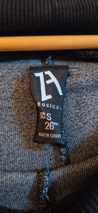 Pantalón campana terciopelo negro