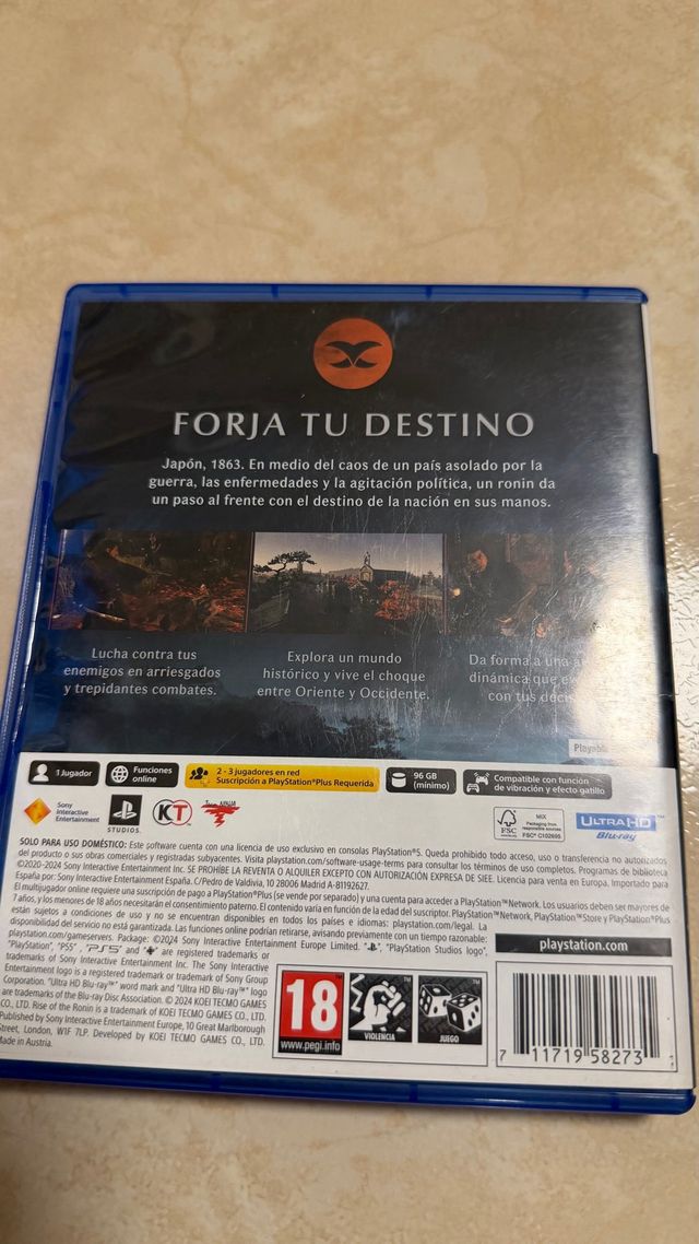 Rise of the Ronin PS5