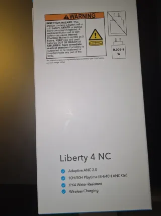 Soundcore Liberty 4 NC Auriculares Bluetooth Negro