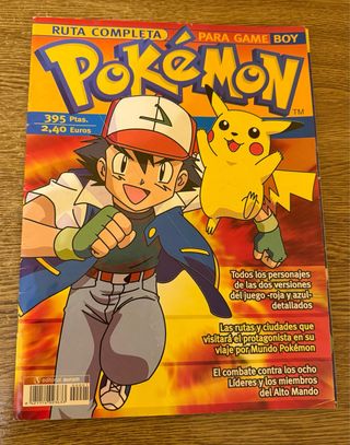 Guía Oficial Pokémon Rojo/Azul Game Boy